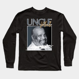 Uncle phil///original retro Long Sleeve T-Shirt